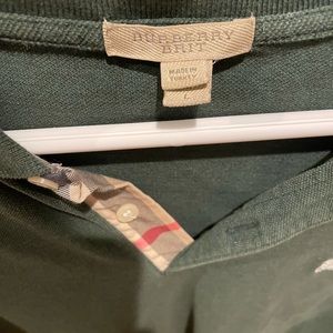 Men’s Large Burberry Polo Shirt